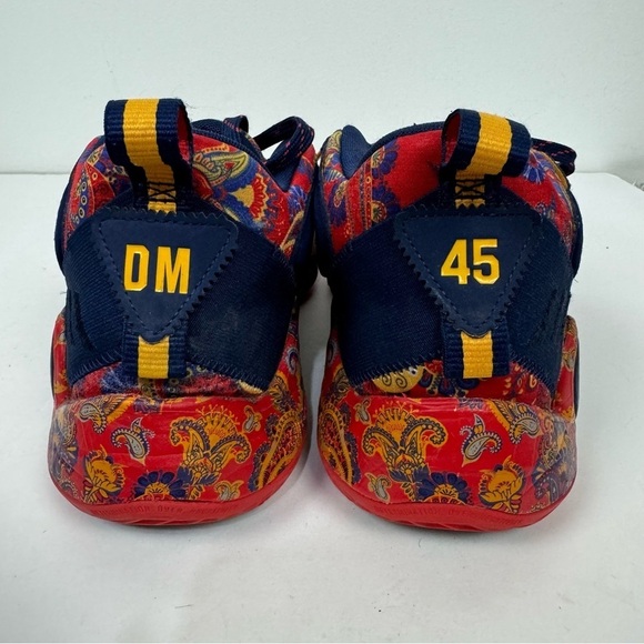 Adidas D.O.N. Issue #3 Bel-Air Athletics Prep School Red Blue Colorway Sneakers main image 4